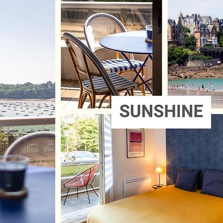 Sunshine - Appartement 2Pers - Terrasse Vue Mer - Динард Екстериор снимка