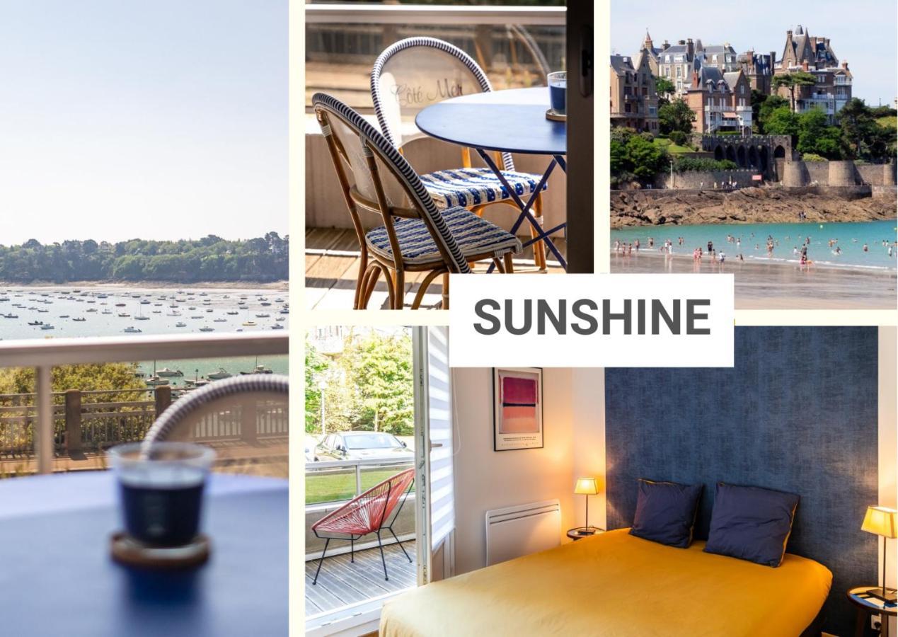 Sunshine - Appartement 2Pers - Terrasse Vue Mer - Динард Екстериор снимка